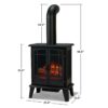 Real Flame Foster 25″ Electric Fireplace