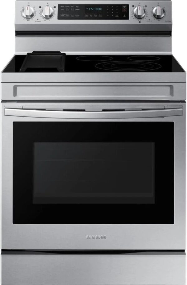 samsung-6-3-cu-ft-smart-freestanding-electric-range-with-no-preheat-ai-1780617237858-4 Samsung 6.3 cu. ft. Smart Freestanding Electric Range with No-Preheat Air Fry NE63A6711SS