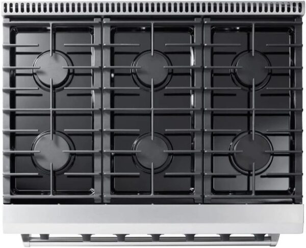 thor-kitchen-36-inch-gas-range-lrg3601u-1780619256344-3 Thor Kitchen 36-Inch Gas Range LRG3601U