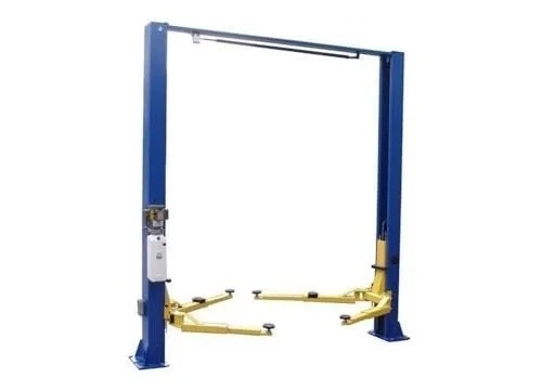 Tuxedo Distributors TP9KACX Two Post Lift Clear Floor Lift – Asymmetric – 9000 LB