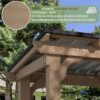 veikous-d-wooden-grill-gazebo-outdoor-with-steel-roof-1780620317408-2 Veikous D Wooden Grill Gazebo Outdoor with Steel Roof