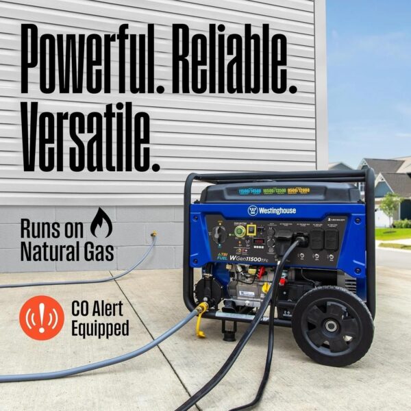 Westinghouse 14,500 Watt Tri-Fuel Portable Generator
