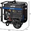 Westinghouse 18000 Peak Watt Home Backup Portable Generator, Remote Electric Start, Transfer Switch Ready 30A & 50 Outlets, Gas Powered, CO Sensor