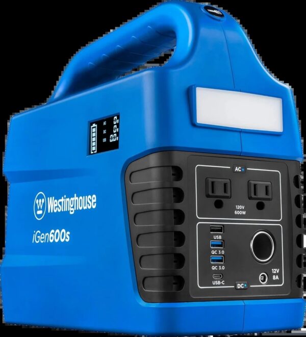 Westinghouse iGen600s Portable Power Station 600W 592Wh New