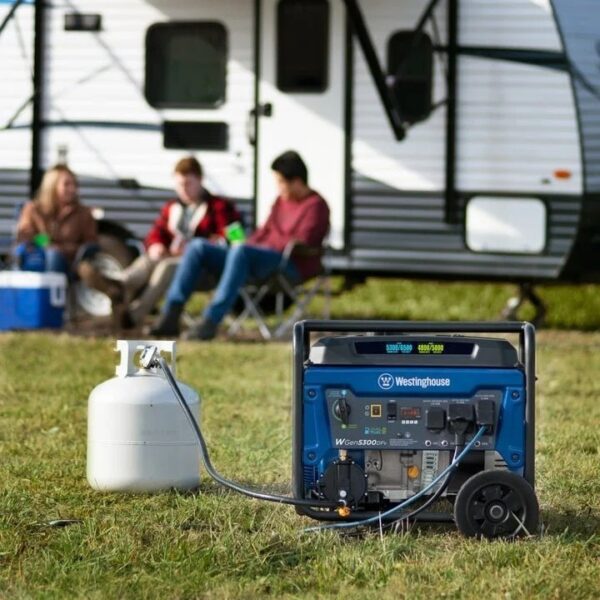 Westinghouse WGen5300DFv Dual Fuel Portable Generator
