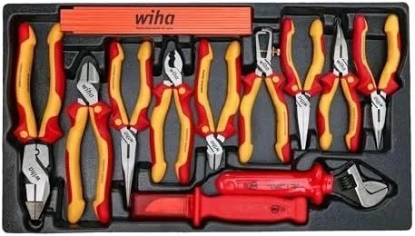 wiha-32800-insulated-tool-set-with-screwdrivers-nut-drivers-pliers-cut-1780621383814-1 Wiha 32800 Insulated Tool Set with Screwdrivers, Nut Drivers, Pliers, Cutters, Ruler, Knife and Sockets in Rolling Tool Case, 10,000 Volt Tested and 1000 Volt Rated, 80-Piece Set