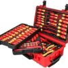 wiha-32800-insulated-tool-set-with-screwdrivers-nut-drivers-pliers-cut-1780621383816-5 Wiha 32800 Insulated Tool Set with Screwdrivers, Nut Drivers, Pliers, Cutters, Ruler, Knife and Sockets in Rolling Tool Case, 10,000 Volt Tested and 1000 Volt Rated, 80-Piece Set