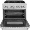 zline-36-in-4-6-cu-ft-legacy-dual-fuel-range-with-6-burner-gas-cooktop-1780622023404-5 ZLINE 36 in. 4.6 cu. ft. Legacy Dual Fuel Range with 6 Burner Gas Cooktop and Electric Convection Oven in Stainless Steel (RA36)